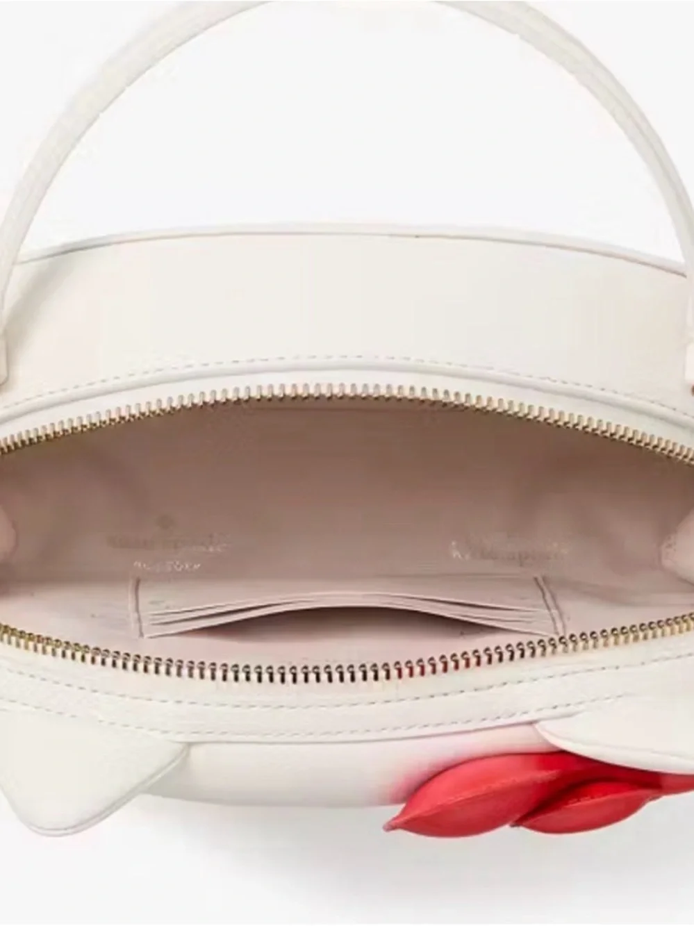 kate spade White Hello Kitty Crossbody with Red Bow